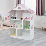 Biblioteca Casuta Etajera cu ferestre si mansarada DollHouse Bookcase MDF Liberty House Biblioteca Casuta Etajera cu ferestre si mansarada DollHouse Bookcase MDF Liberty House